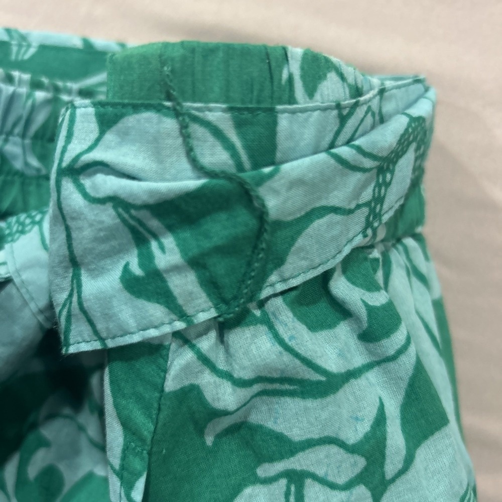 Talbots Sz 1X Plus Poplin Cotton Midi Skirt Floral Paisley Pockets Spring Breezy - Picture 8 of 12